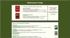 Desktop Screenshot of gedevasen.dk