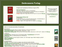 Tablet Screenshot of gedevasen.dk